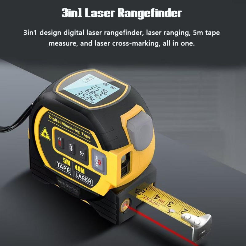 Laser Distance Measure - Alat Ukur Jarak Laser 3 in