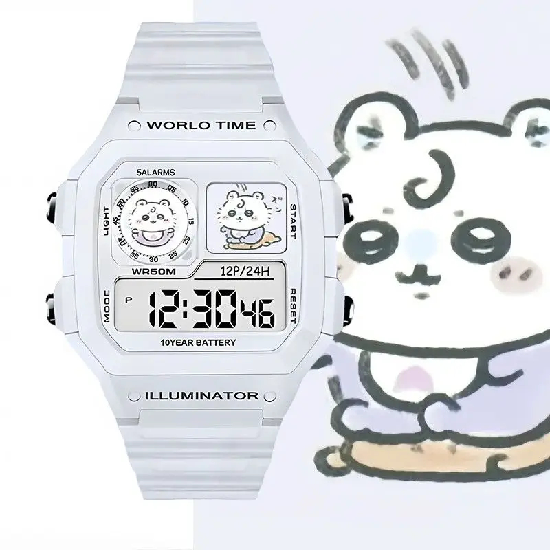 Electronics In Japan - Jam Tangan Digital Anime Chiikawa Kawaii