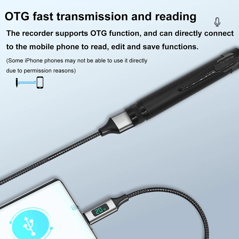 Pena Perekam Satu Sentuhan Por - Voice Recorder Pen ulasan dan harga