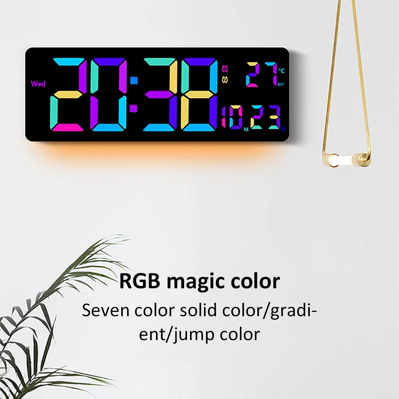 Jam Dinding Digital Besar 16 I - Modern Electronics Gadgets ulasan dan harga