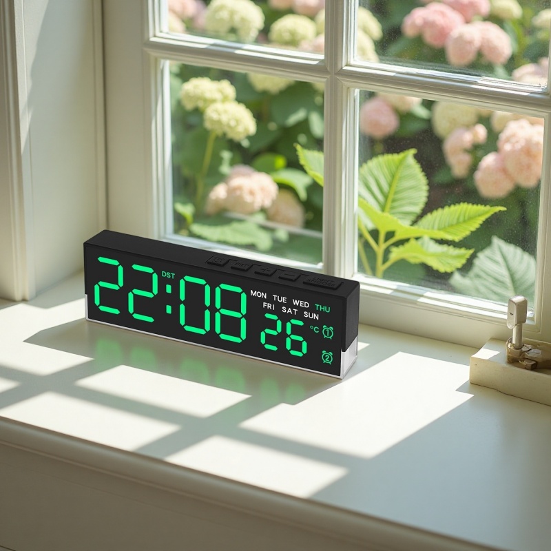 Jam Alarm Digital LED Suhu Min - Modern Electronics Gadgets ulasan dan harga