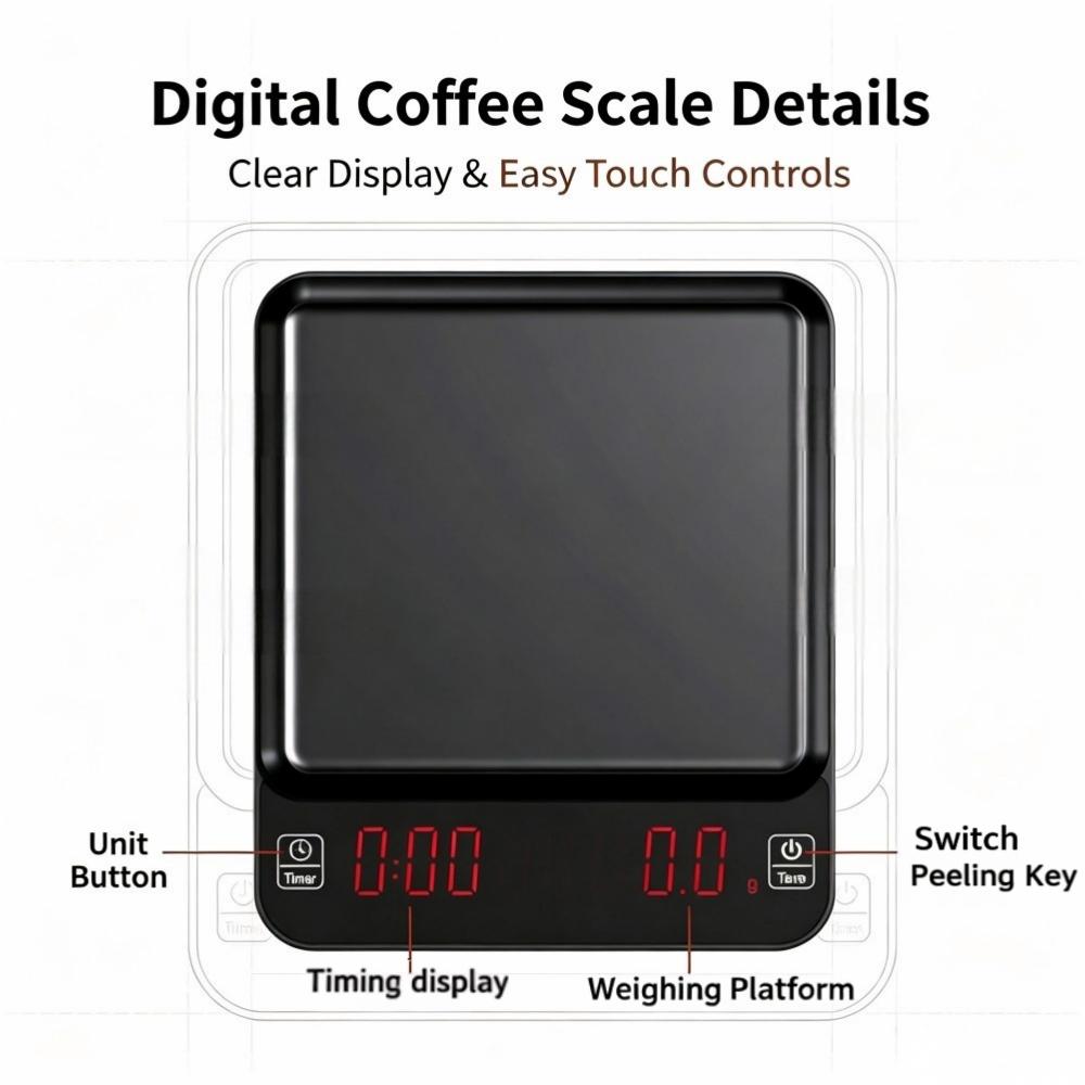 Timbangan Kopi Digital Presisi - Electronics & Gadgets Beginning With D ulasan dan harga