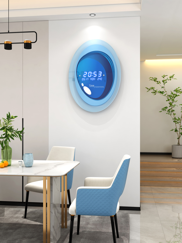 Jam Dinding Digital, Kalender  - Modern Electronics Gadgets ulasan dan harga