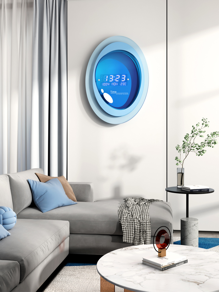 Jam Dinding Digital, Kalender  - Modern Electronics Gadgets ulasan dan harga