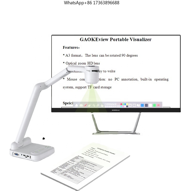 Kamera Dokumen Mini Scanner Ga - Document Camera Visualizer ulasan dan harga