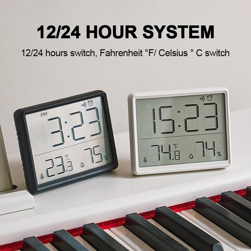 Jam Alarm Ultra Tipis LCD Laya - Modern Electronics Gadgets ulasan dan harga