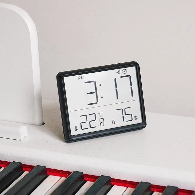 Jam Alarm Ultra Tipis LCD Laya - Modern Electronics Gadgets ulasan dan harga