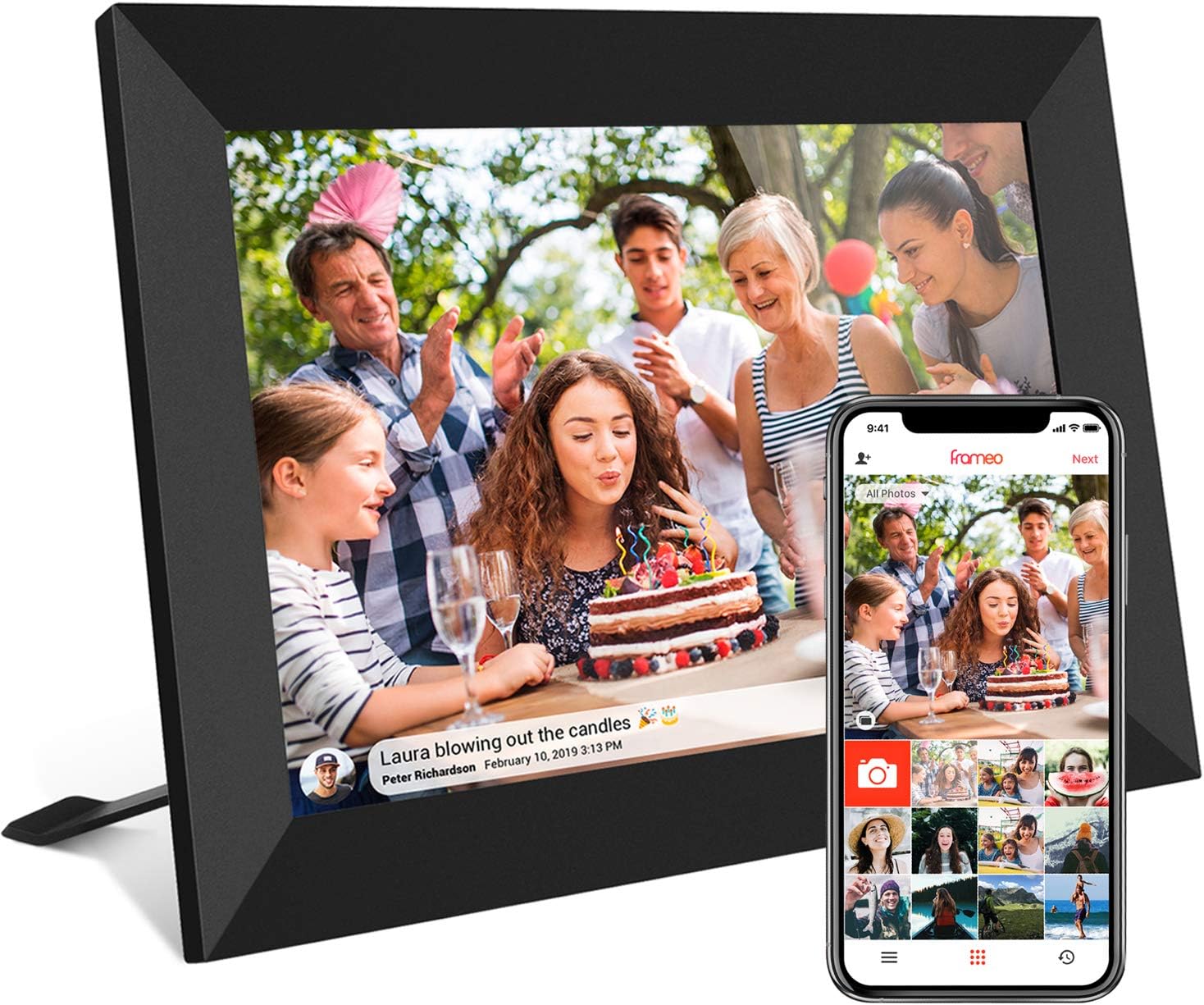 Bingkai Foto Digital WiFi Pint - Digital Photo Frame Wifi ulasan dan harga
