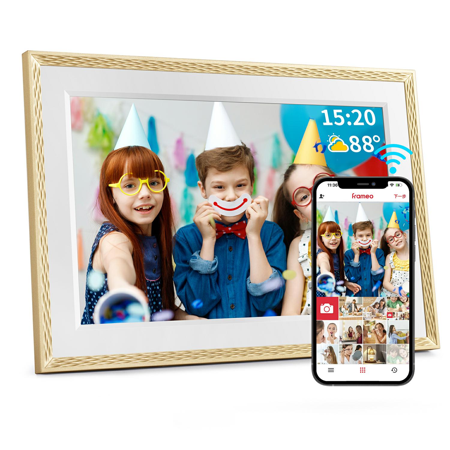 Frameo Bingkai Foto Digital 10 - Digital Photo Frame Wifi ulasan dan harga