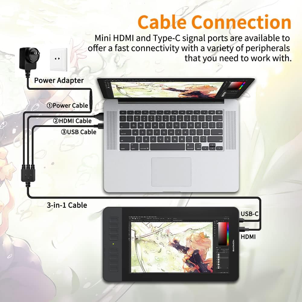 Layar 11.6 Inci Gaomon PD1161  - Digital Drawing Tablet ulasan dan harga