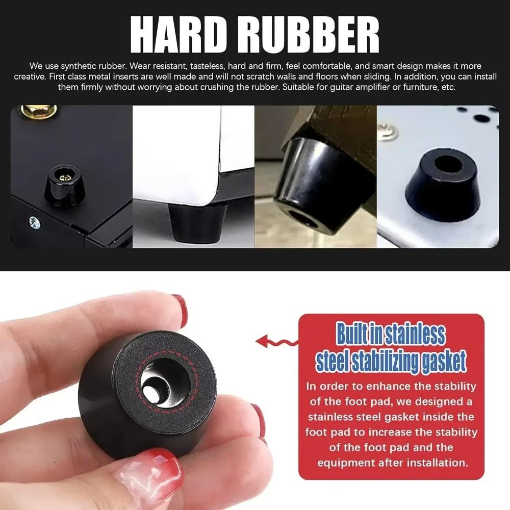 Bantalan Pelindung Karet, Kaki - Modern Electronics Gadgets ulasan dan harga