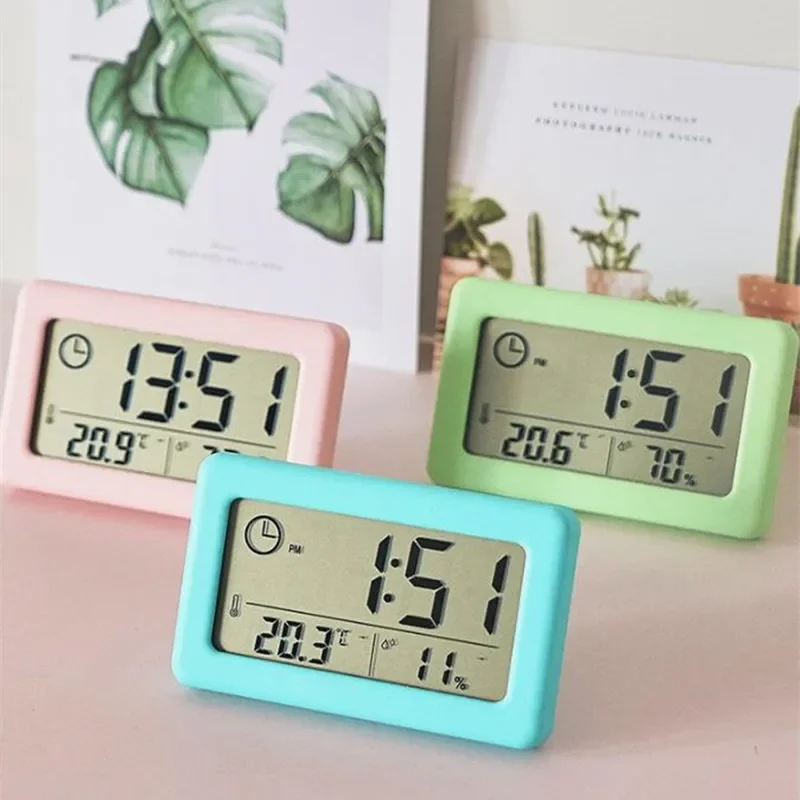 Jam dinding suhu dan kelembaba - Modern Electronics Gadgets ulasan dan harga