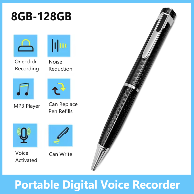 Perekam Suara Digital 8GB-128G - Voice Recorder Pen ulasan dan harga