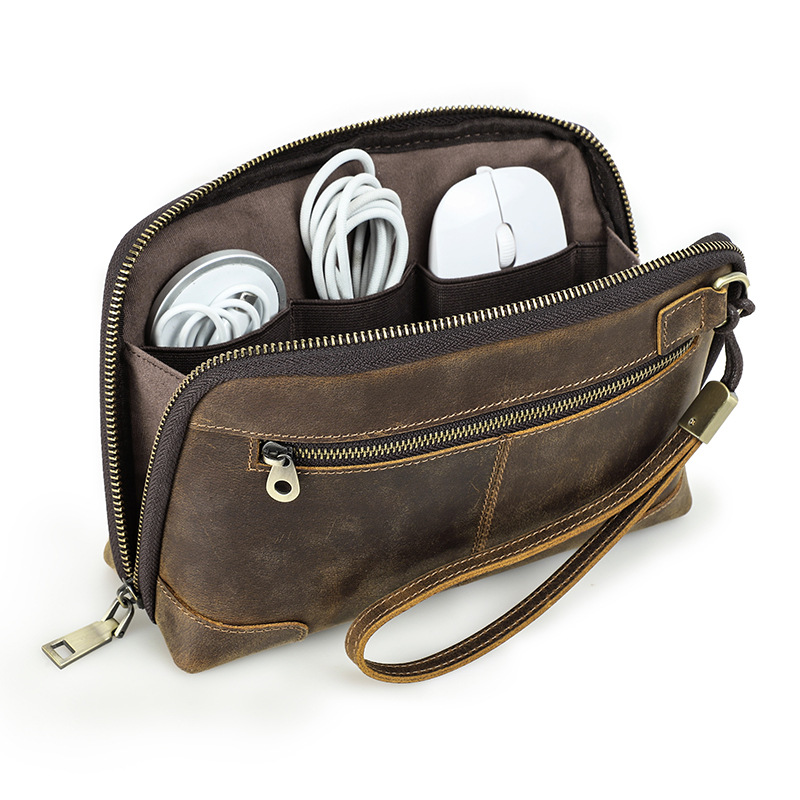 Tas Organizer Elektronik Kulit - Electronics Gadgets In China ulasan dan harga