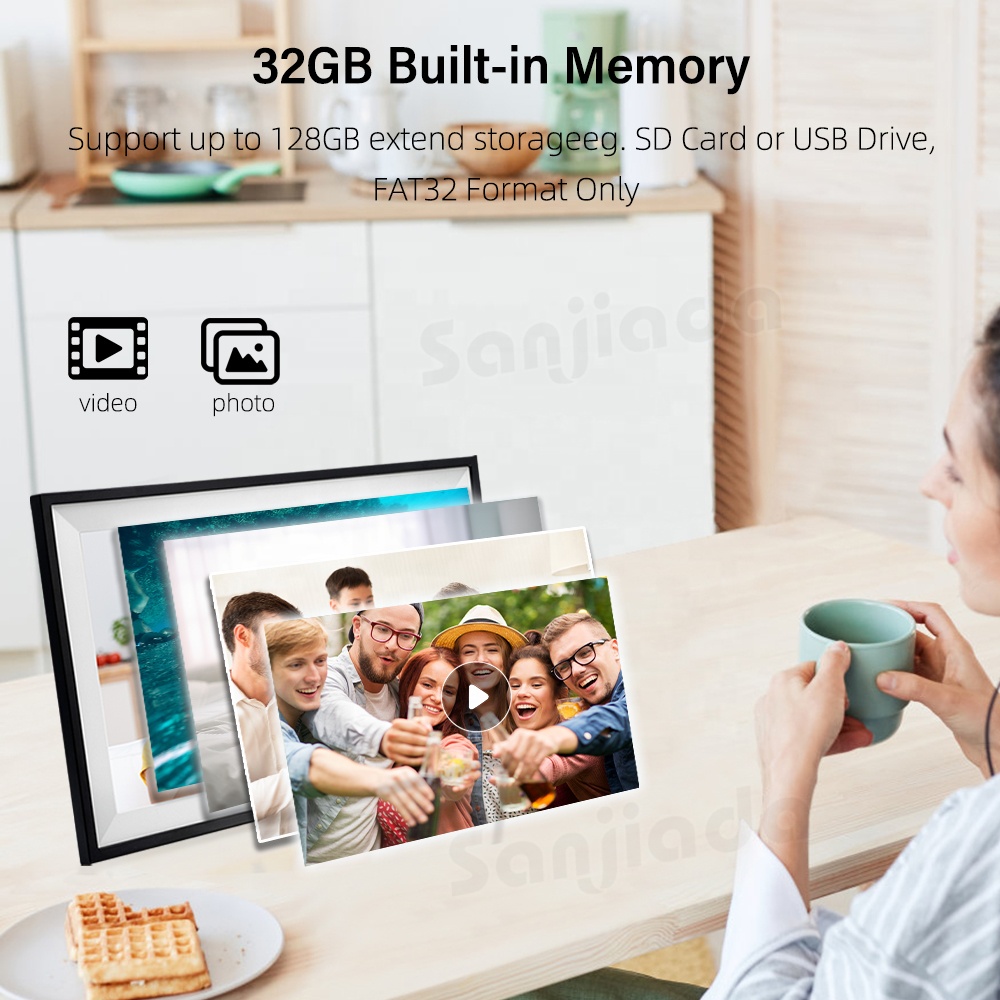 Bingkai Foto Digital Ukuran Be - Digital Photo Frame Wifi ulasan dan harga
