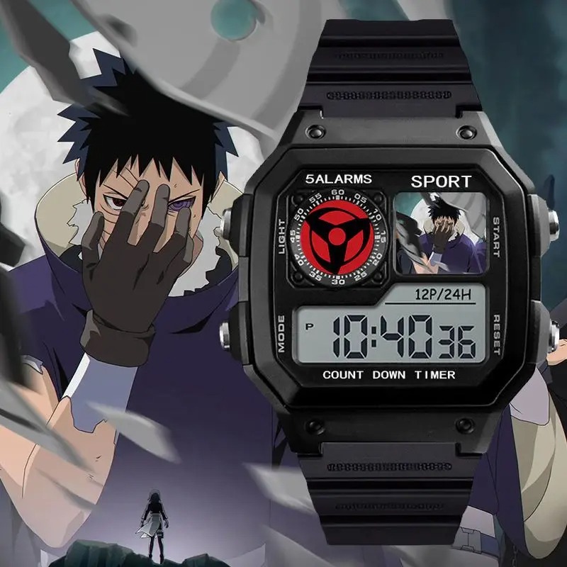 Jam Tangan Naruto Sasuke Obito - Electronics In Japan ulasan dan harga