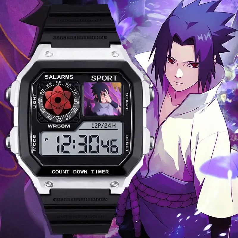 Jam Tangan Naruto Sasuke Obito - Electronics In Japan ulasan dan harga